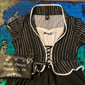 Nightmare Before Christmas Dress-Jack Skellington